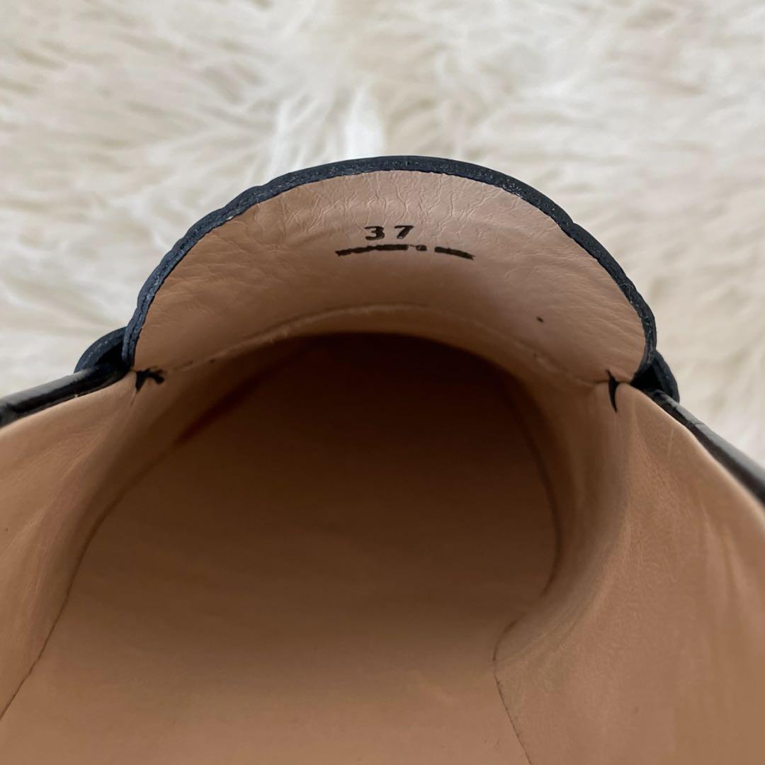 新品✨ TOD’S トッズ ペニーローファー クロコ型押し 紺 24cm 箱付き