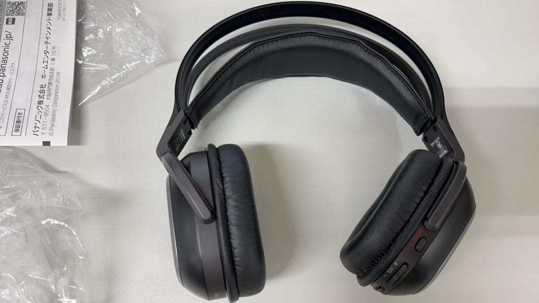 RP-WF70-K用 増設用ヘッドホン ブラック 動作確認済み