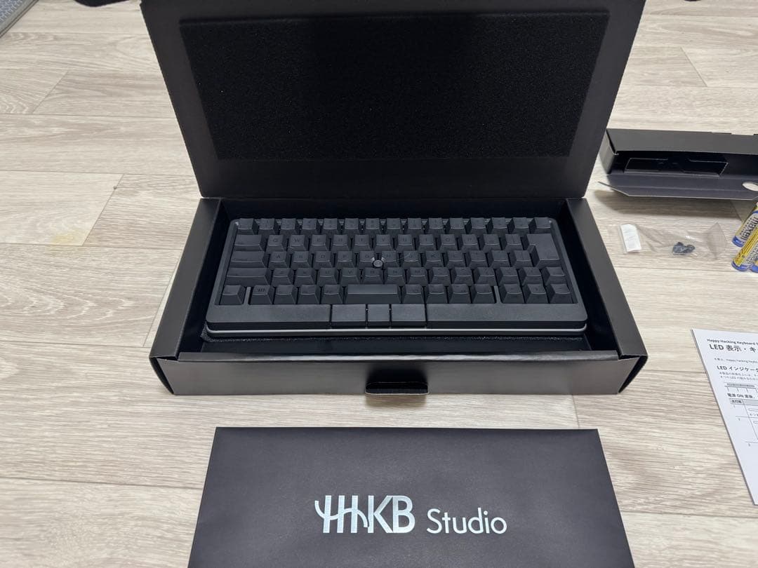 【美品ほぼ未使用】HHKB Studio 墨 日本語配列✨