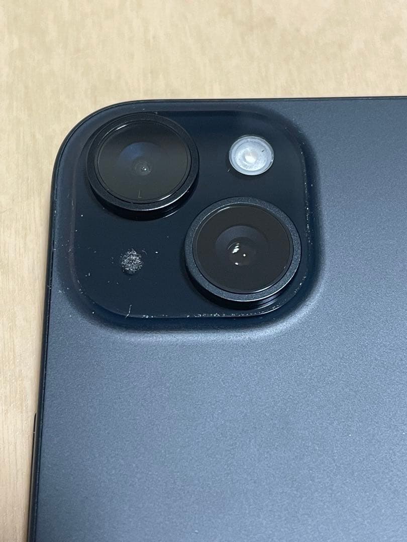 【美品】 iPhone15 256GBブラック バッテリー90% おまけ付き