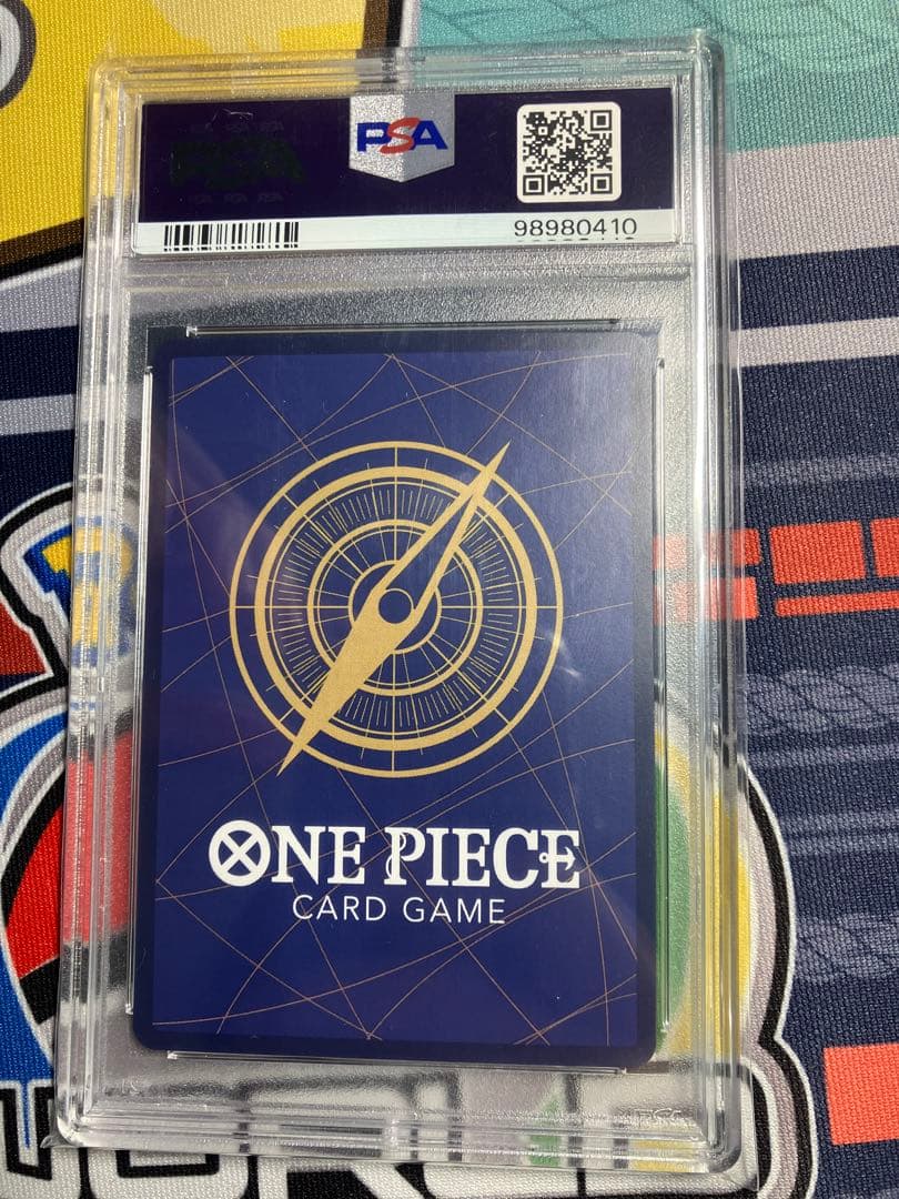 PSA10 モンキー・D・ルフィ コミパラ ワンピースカード