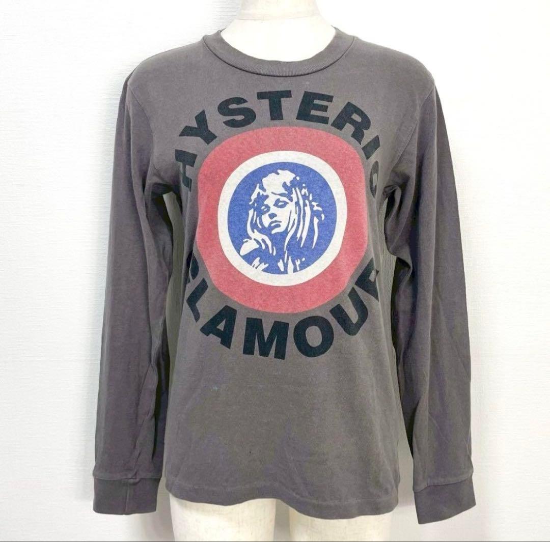 HYSTERIC GLAMOUR ターゲットガール ロゴロンT