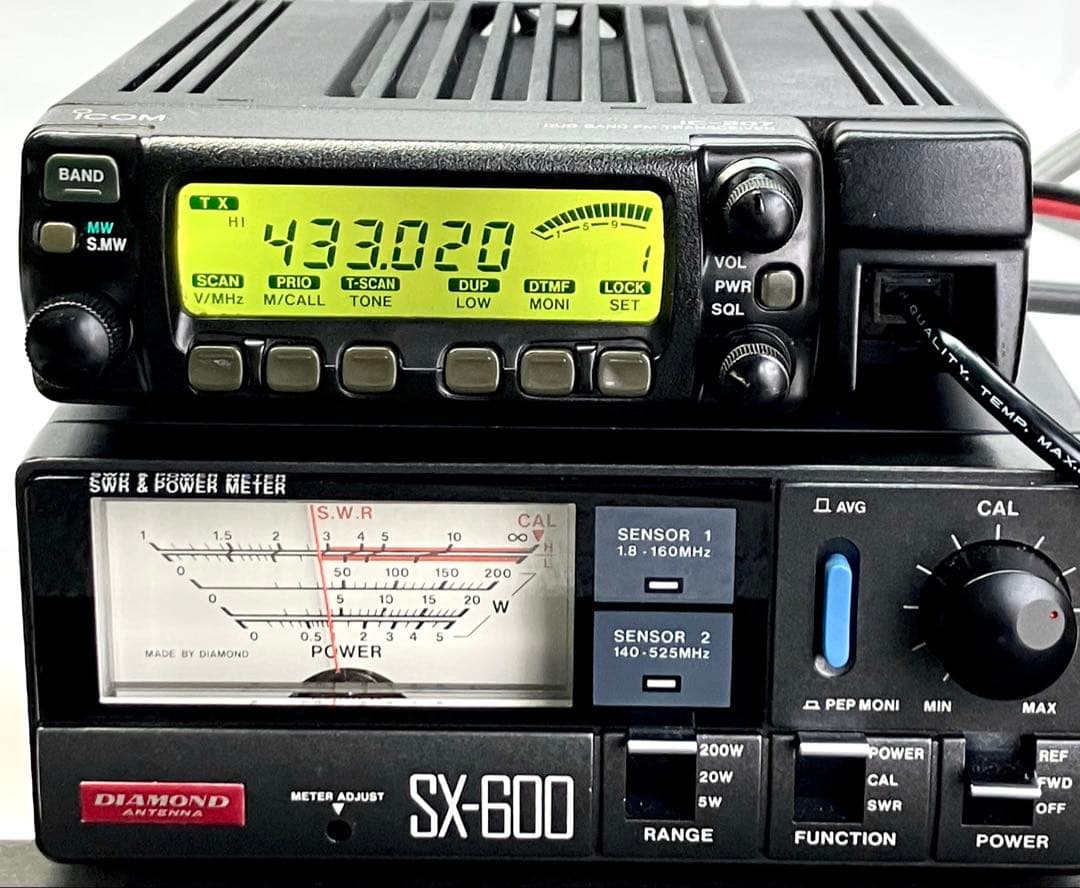 アイコム IC-207D 50w/35w アマチュア無線機 アマチュア無線