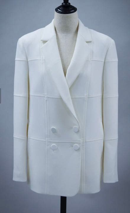 sheller シェリエ　ウィンドウチェックジャケット