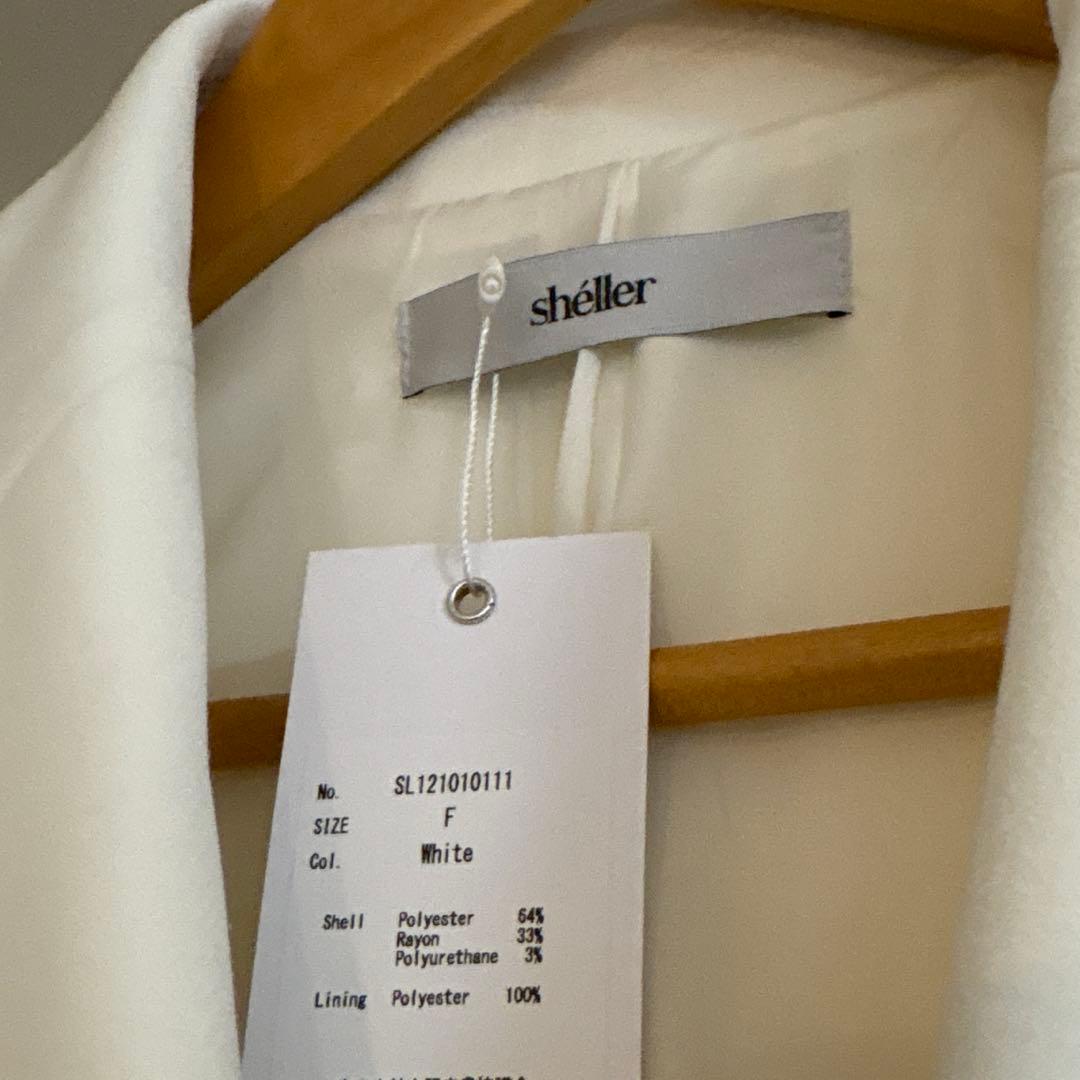 sheller シェリエ　ウィンドウチェックジャケット