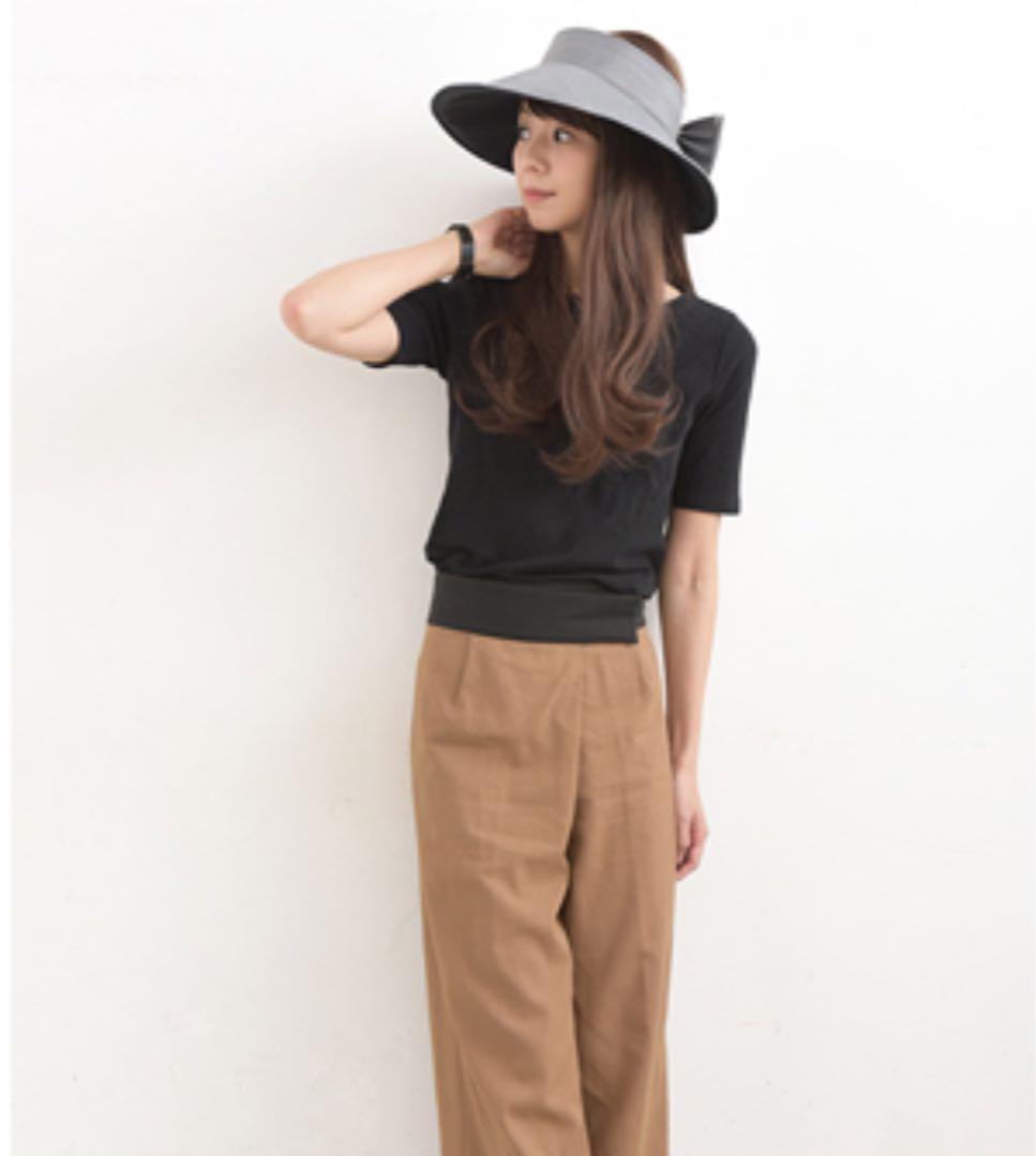 今日だけ値下 サンバリア１００ サンバイザー 帽子 ハット つば広 完全遮光