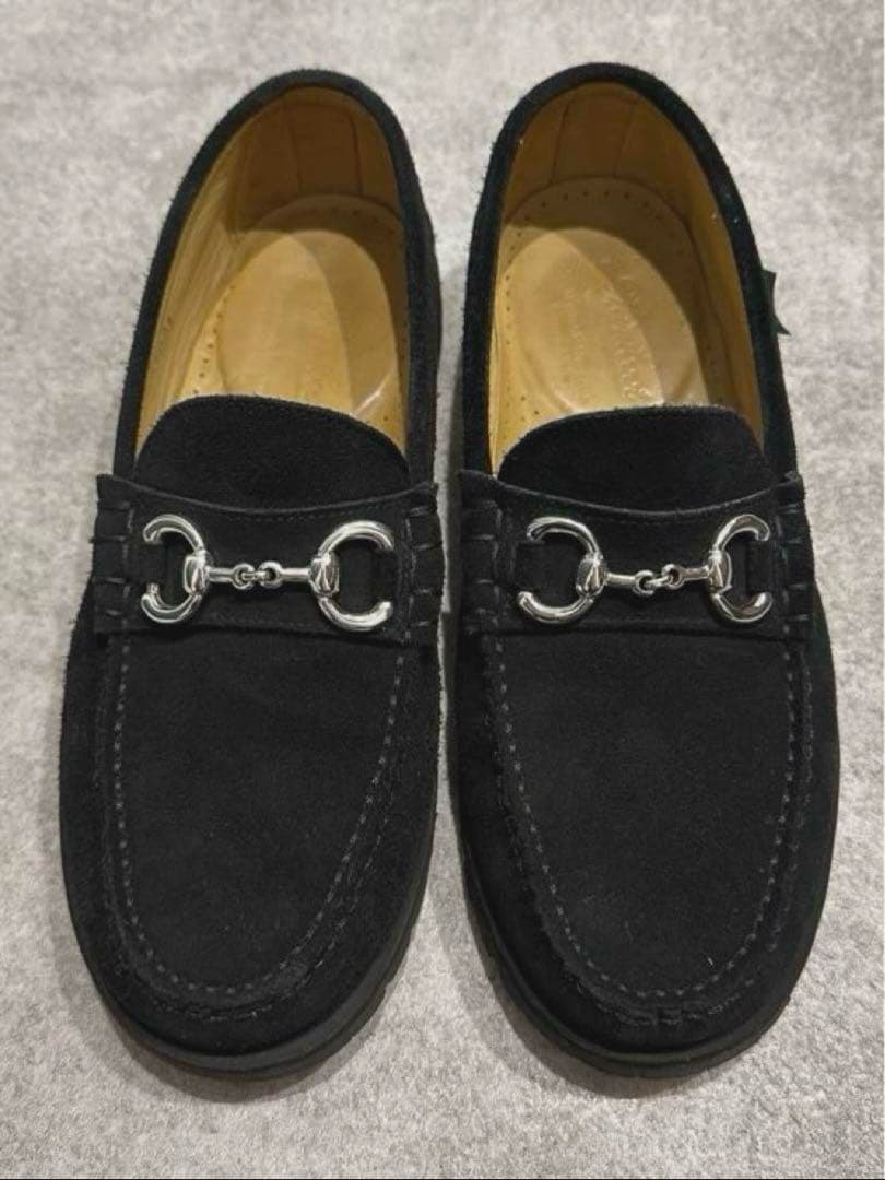 Paraboot × UNITED ARROWS スエードビットモカシンシューズ