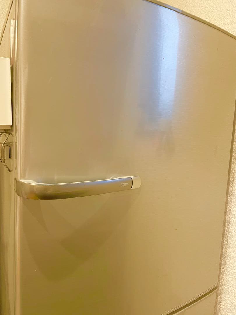 【送料無料】最終値下げ‼︎ AQUA ノンフロン冷凍冷蔵庫
