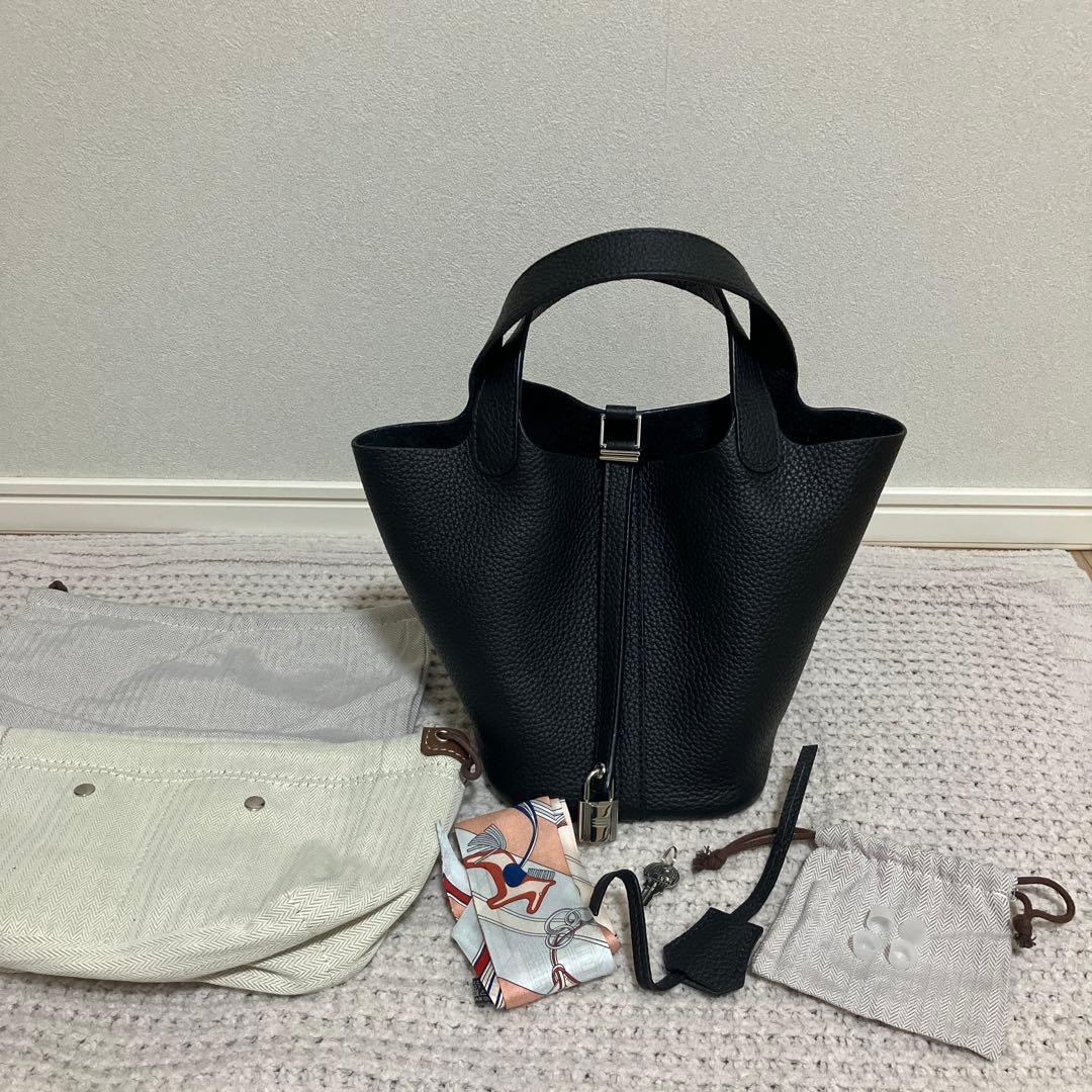 キューブバッグ　ブラック　【Unveil】　PM