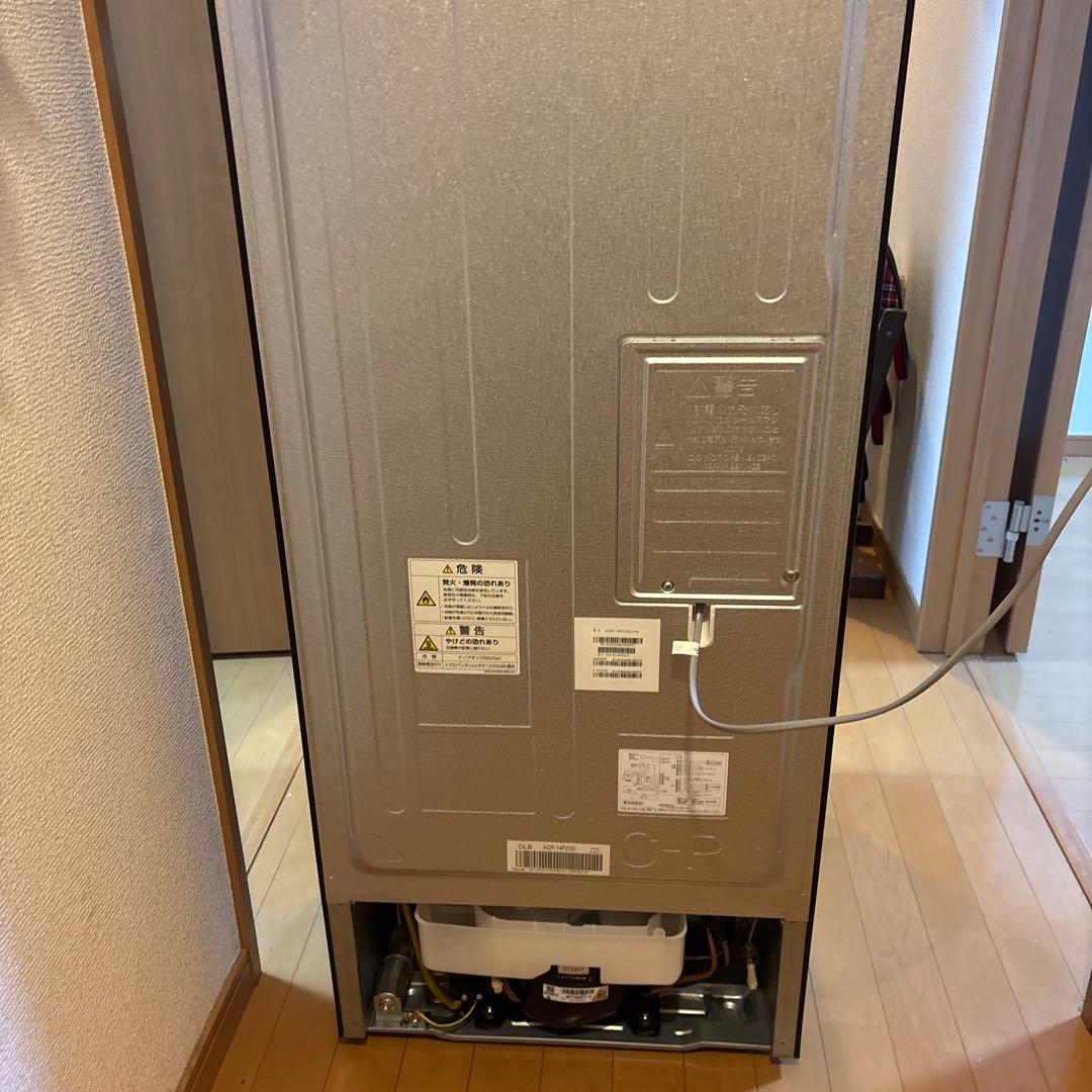 AQUA 2ドア冷蔵庫 AQR-13AP(D)S1人暮らし