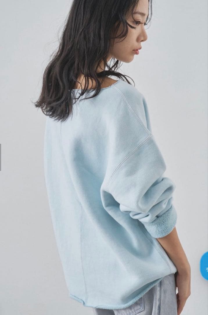 【未使用タグつき】ウィムガゼット　ピグメントスウェットプルオーバー