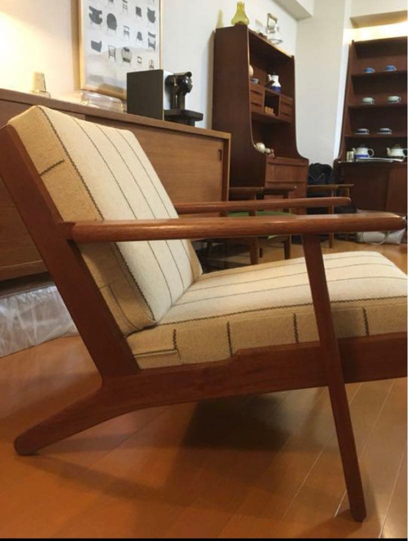超貴重チーク ウェグナー Hans.J.Wegner GE290 ワンシーター