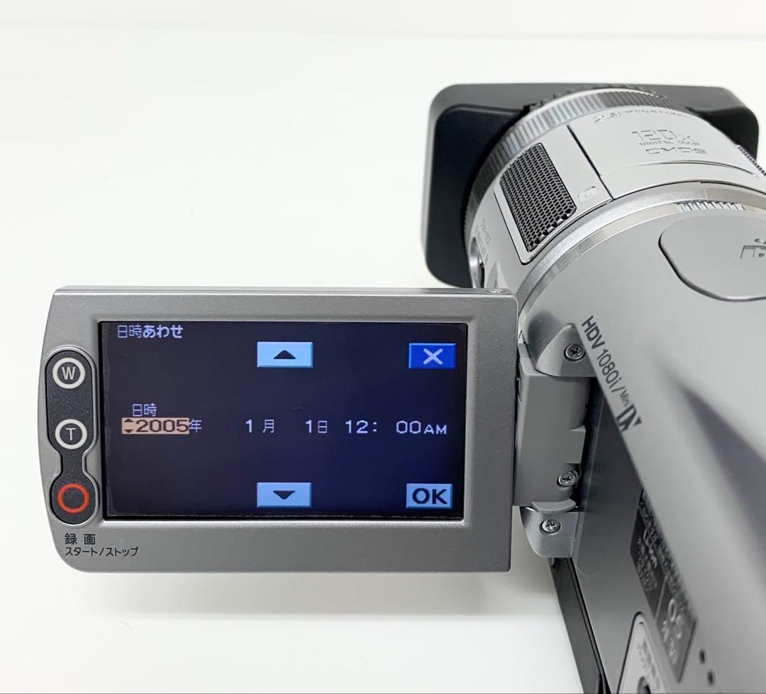 【M77】SONY デジタルビデオカメラ HDR-HC1 通電 簡易動作確認済み