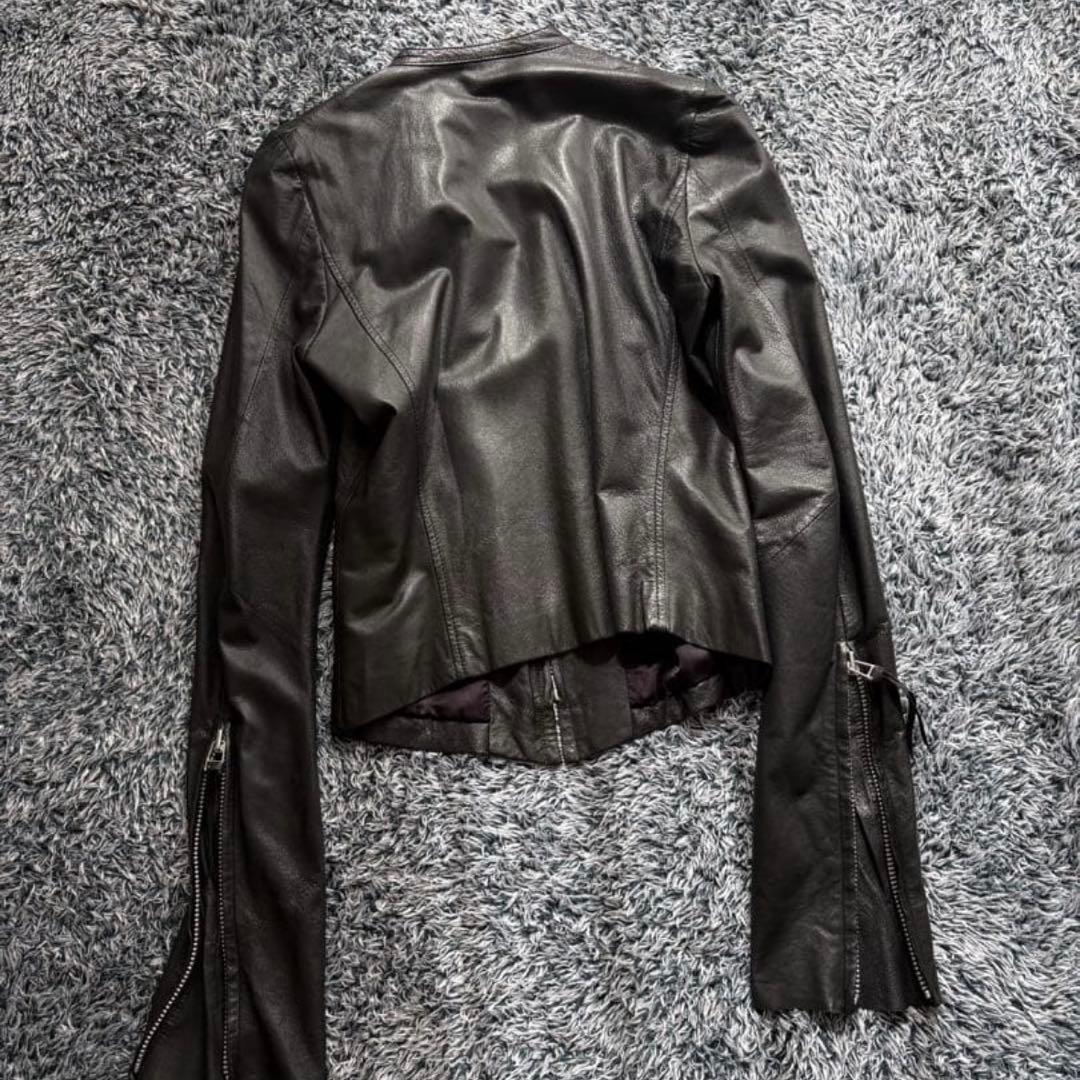 ジャケット・アウター ekam leather gimmick jacket