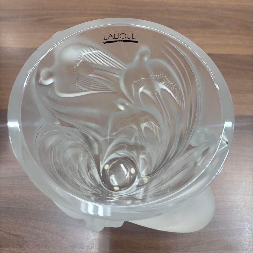 ラリック 花瓶 マルティネット Martinets フラワーベース 鳥