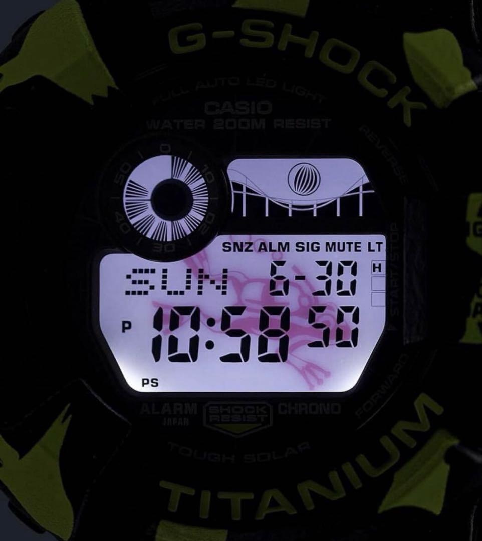 G-shock FROGMAN 毒ガエル GW-8200TPF-1JR