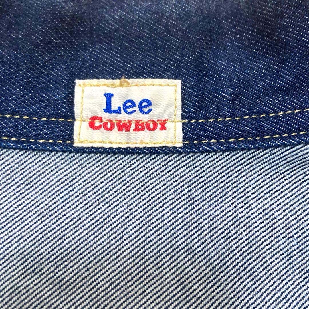 【極美品 XL】Lee LM9832 100周年 カウボーイ デニムジャケット