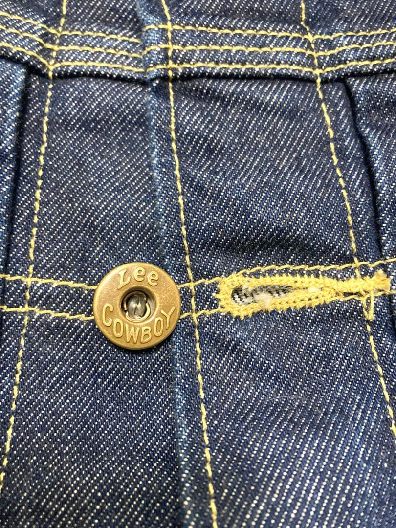 【極美品 XL】Lee LM9832 100周年 カウボーイ デニムジャケット