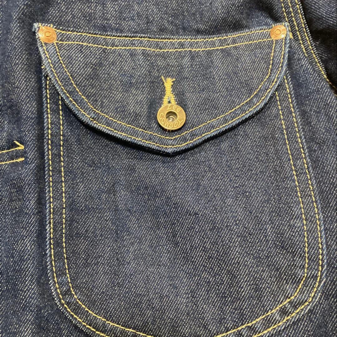 【極美品 XL】Lee LM9832 100周年 カウボーイ デニムジャケット