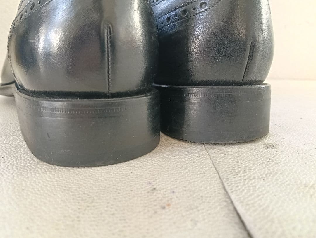 【極美品】LANVIN COLLECTION ストレートチップ 26.5cm 黒