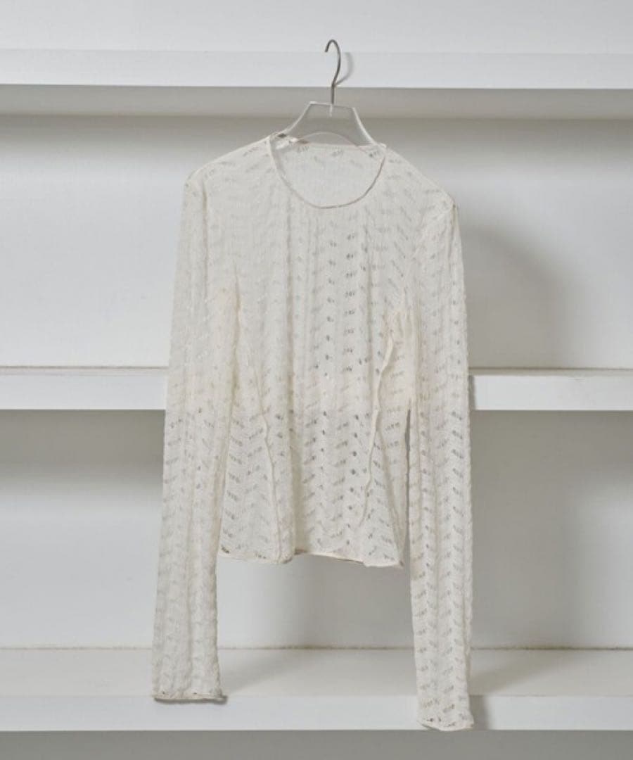 Jacquard Long T-shirts トゥデイフル