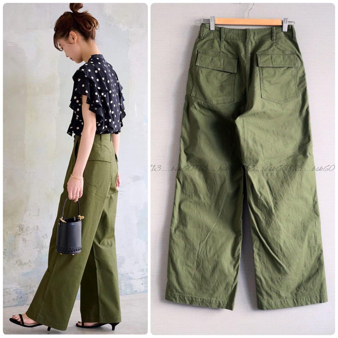 JOURNAL STANDARD relume ワイドベイカーパンツ カーキ