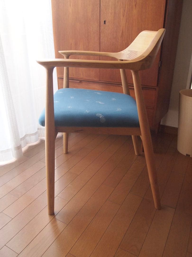 ひなさん専用 ミナペルホネン ハンドメイド アームチェアC 椅子 生地 スツール