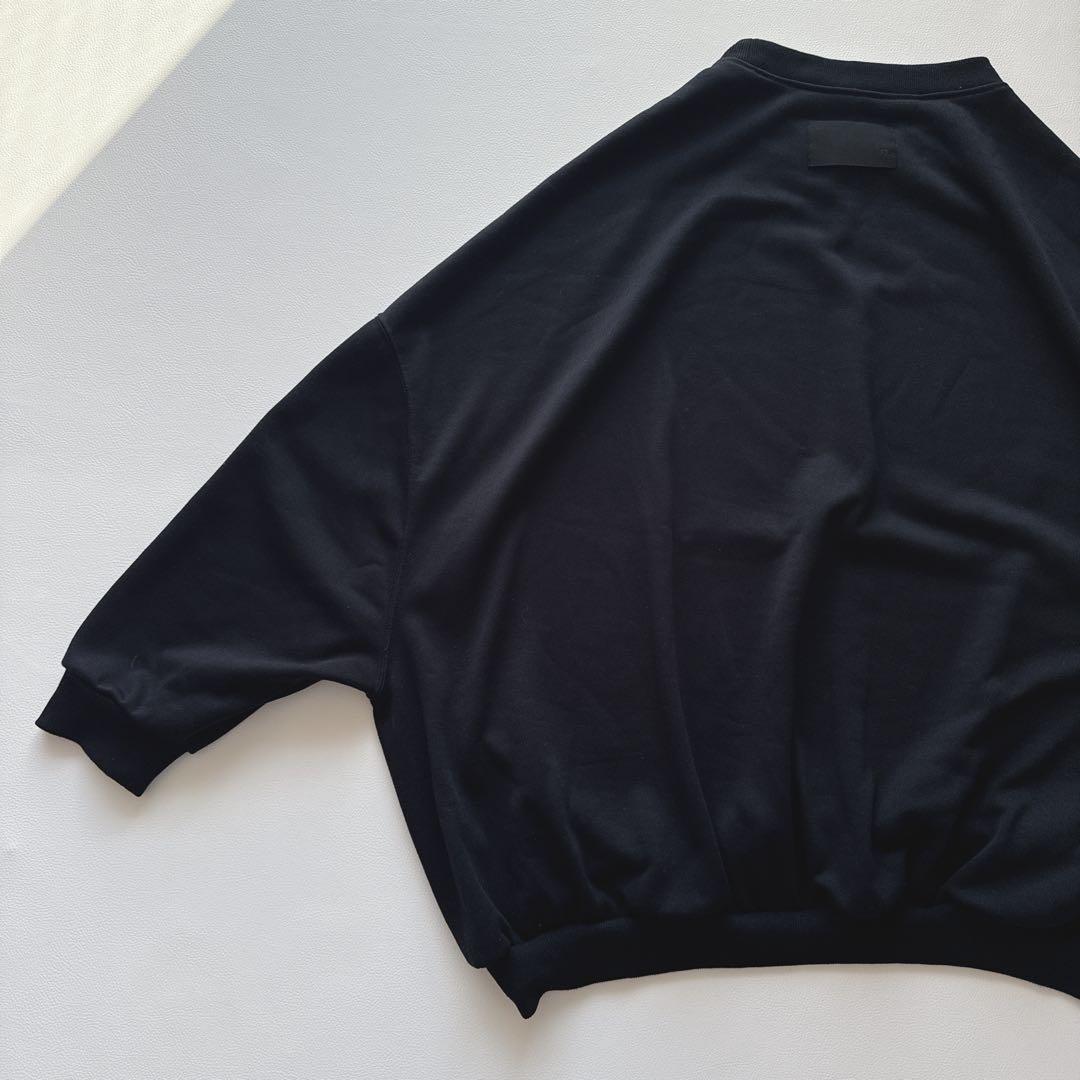 COG THE BIG SMOKE スウェット　黒　ドルマンスリーブ　立体