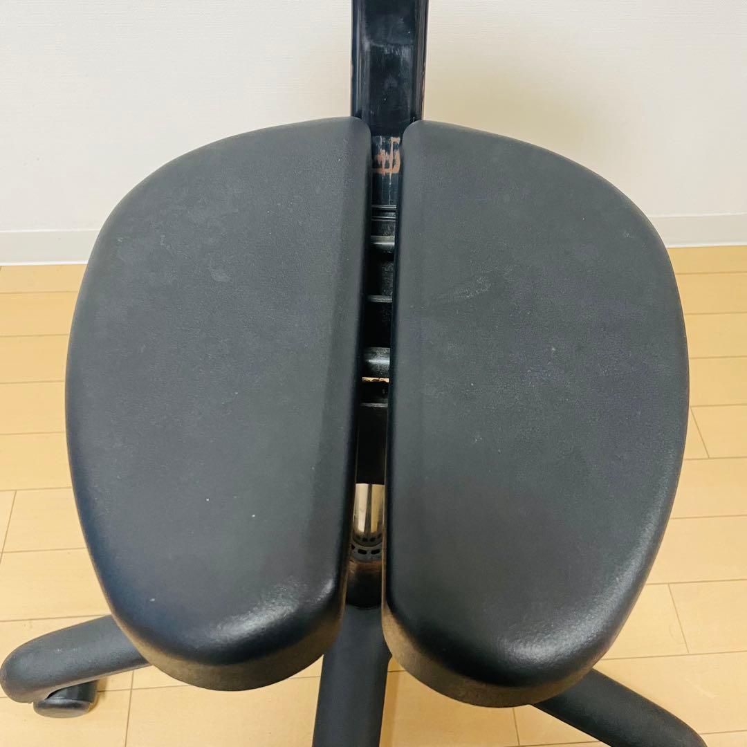 アーユルチェア オクトパス ブラック ayur chair 姿勢矯正 ★現状品★