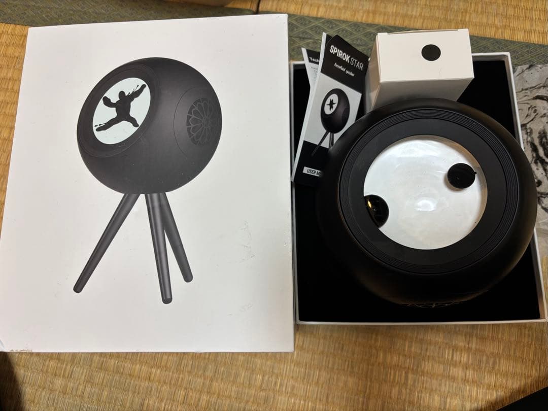 SPIROK ワイヤレススピーカー 球体デザイン