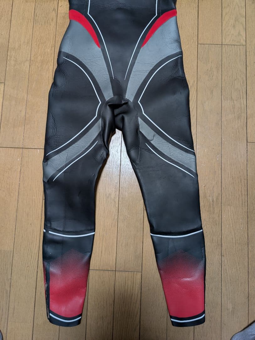 美品 HUUB ウェットスーツ トライアスロン メンズ MLサイズ リペア跡あり