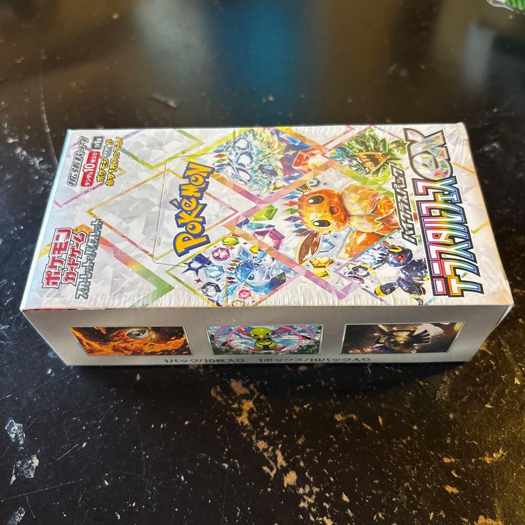 ポケモンカードゲーム テラスタルフェスex シュリンク付き 新品未開封 1BOX