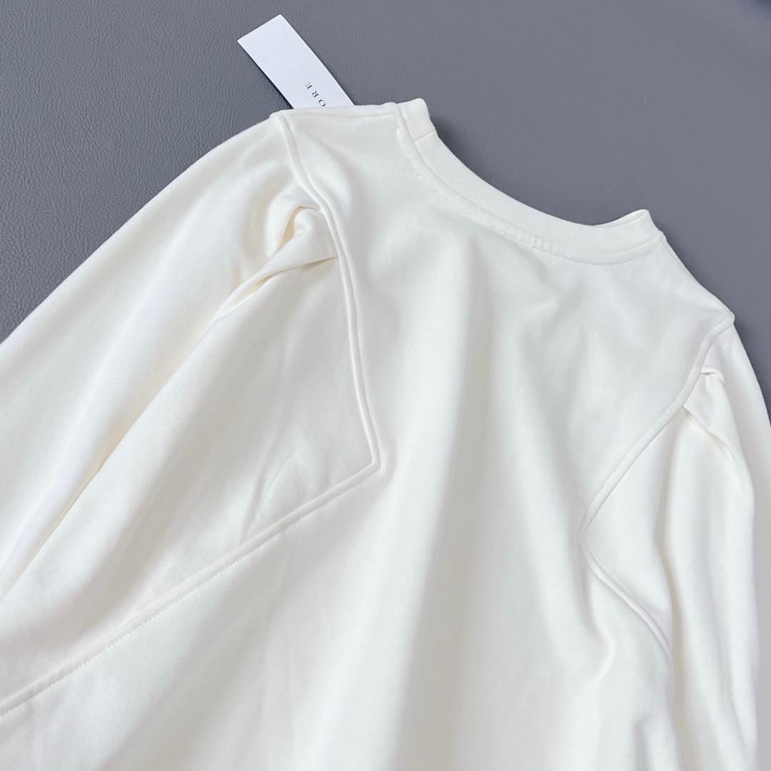 未使用✨タグ付き　アドーア　リボーンコットンカットソー　38