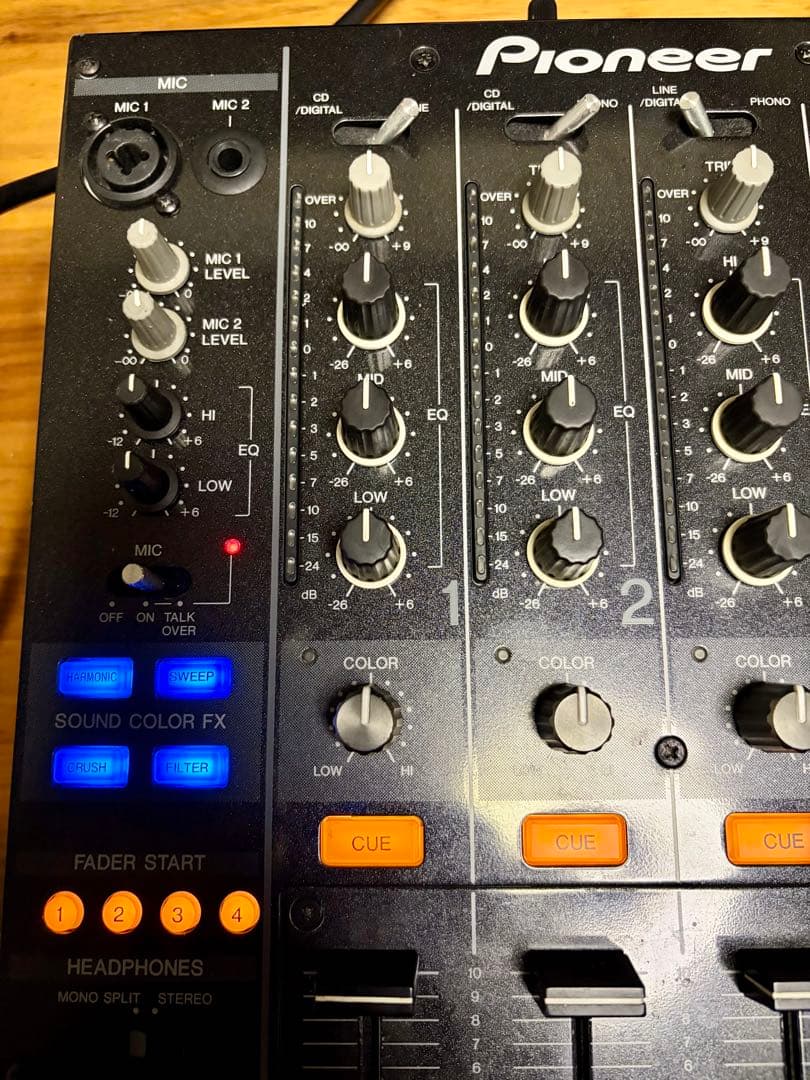 メンテナンス済み　Pioneer DJミキサー ＤＪＭ-800