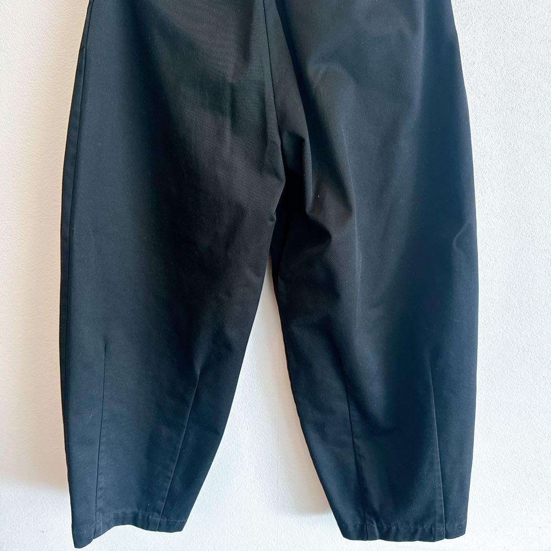 Nala ナラ　cocoon chino コクーンチノ　ブラック　S チノパン