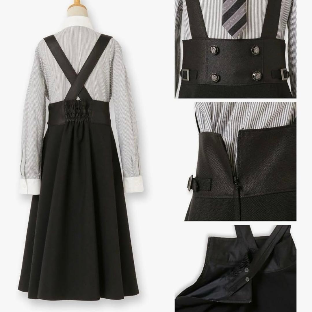 エルアンノワール　卒業式　女の子　165 黒　ジャケット+スカート２点セット