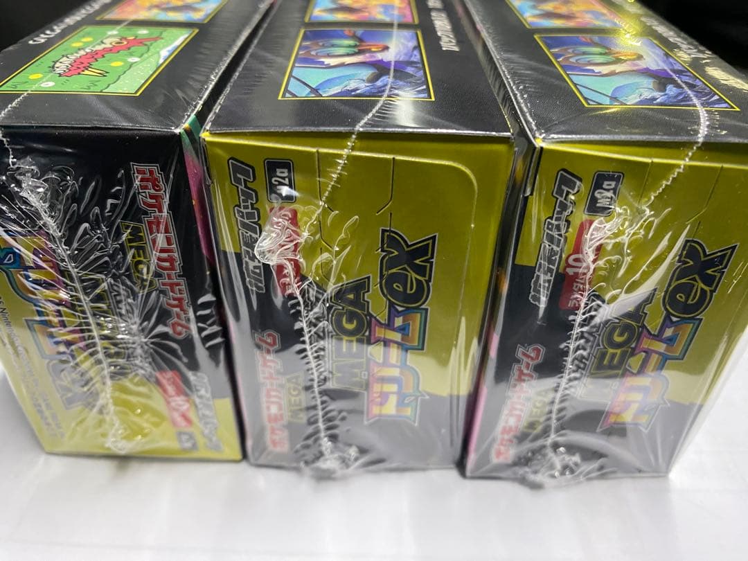 ポケモンカードゲーム MEGAドリームex 3box 未開封シュリンク付