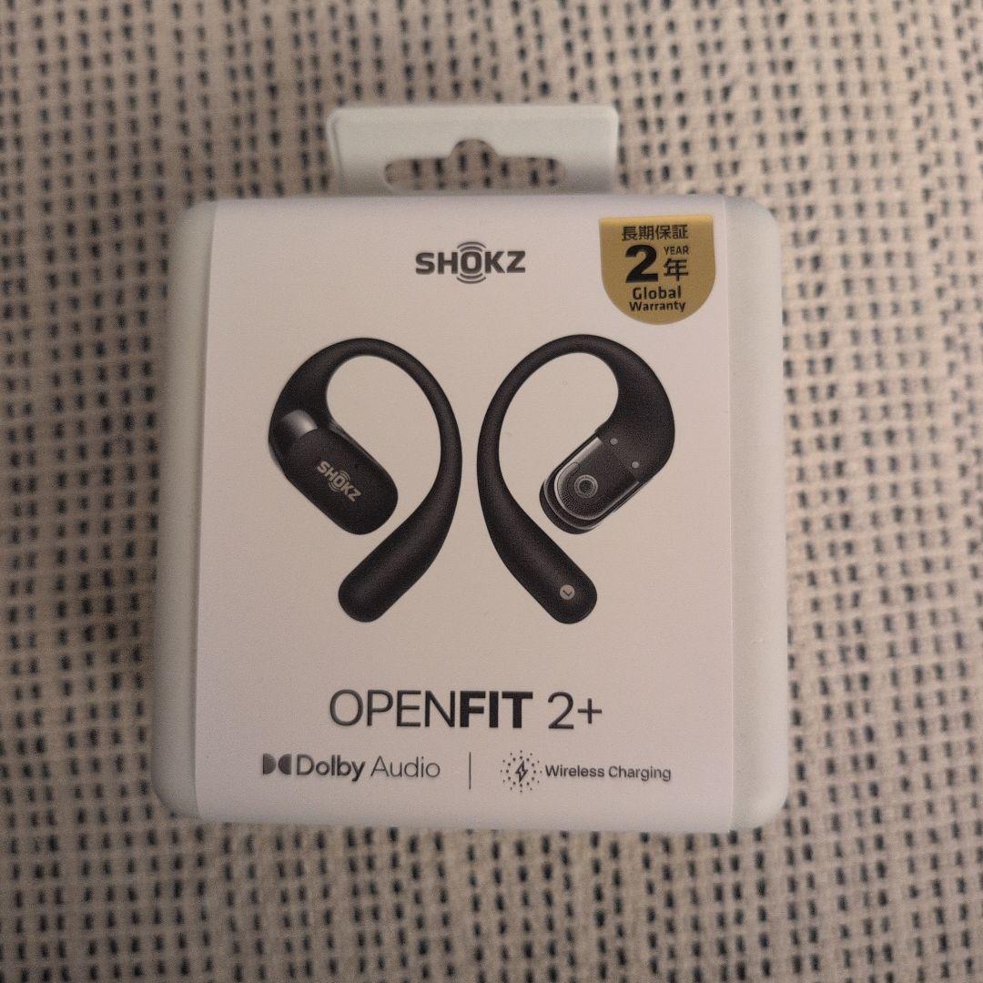 SHOKZ OPENFIT 2+ ブラック