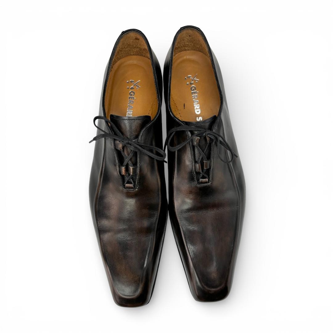 期間限定値下！美品 Gerard Sene 7.5 26cm 濃茶パティーヌ