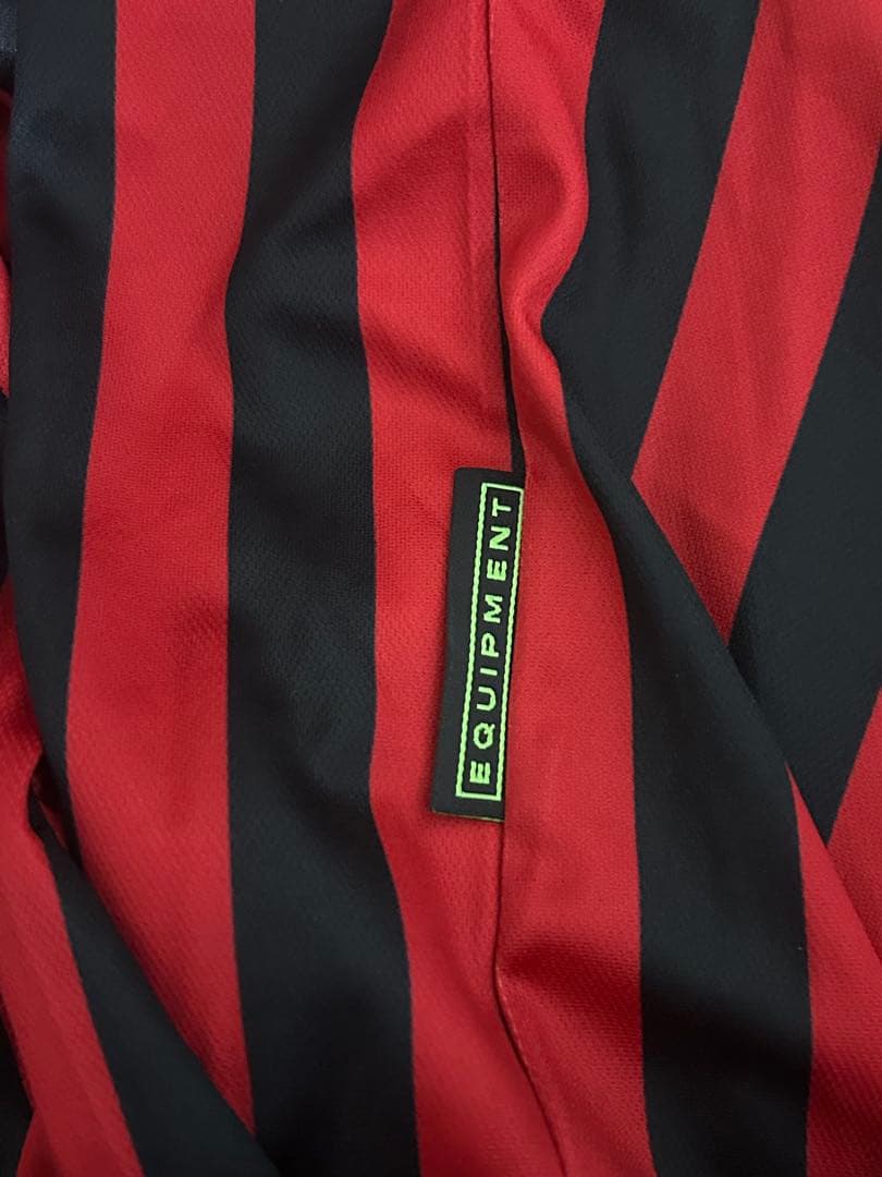 ACミラン 99-00 レオナルド選手長袖 CL仕様 100周年ユニフォーム