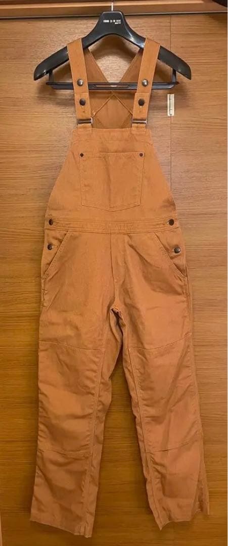 【レディース】Patagonia オーバーオール　ダブルニー　サイズS ヘンプ混