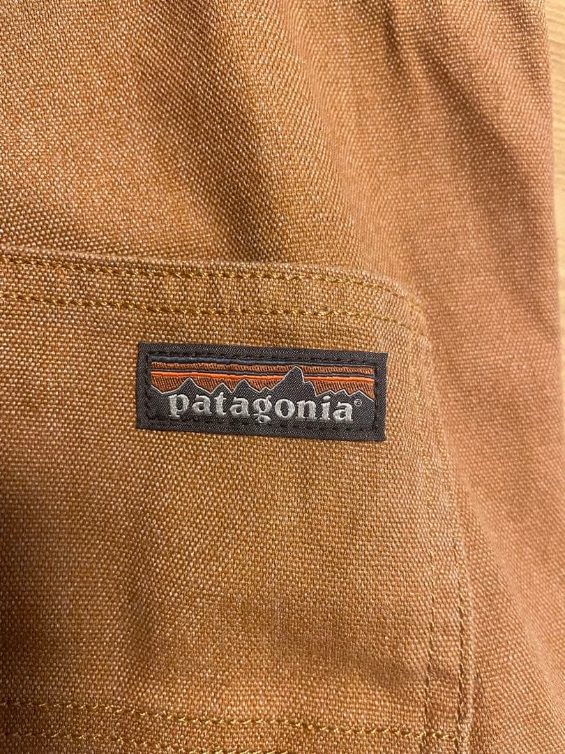 【レディース】Patagonia オーバーオール　ダブルニー　サイズS ヘンプ混