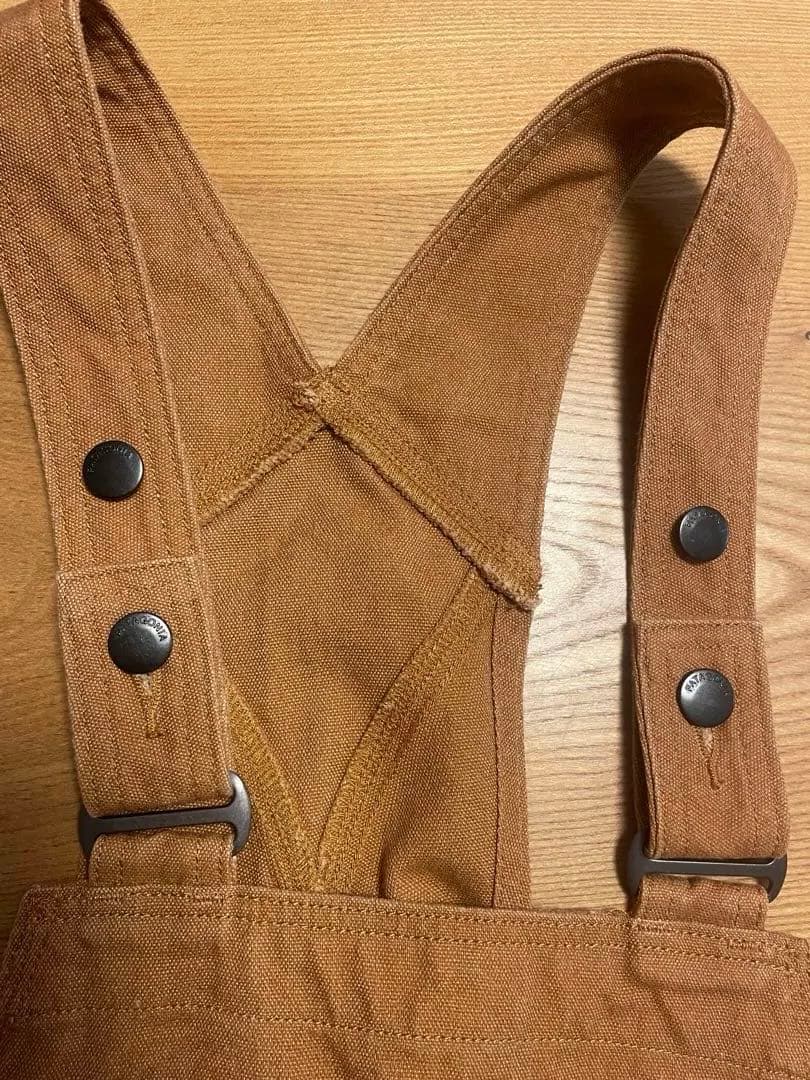 【レディース】Patagonia オーバーオール　ダブルニー　サイズS ヘンプ混