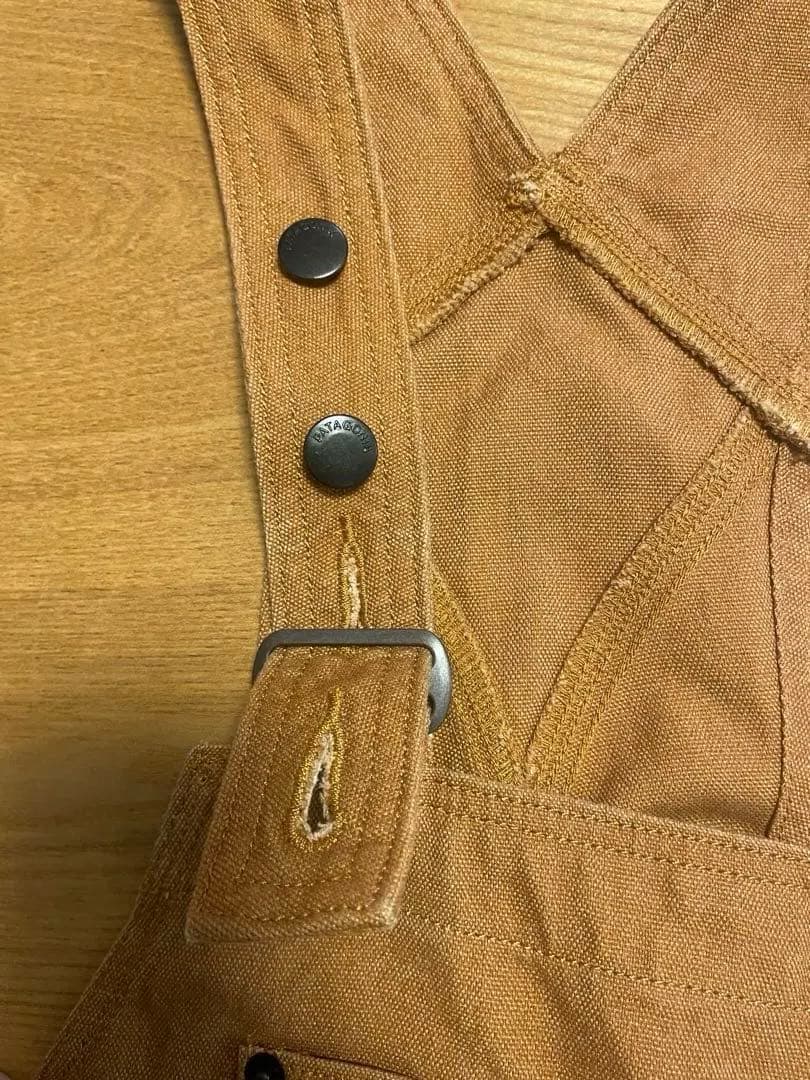 【レディース】Patagonia オーバーオール　ダブルニー　サイズS ヘンプ混