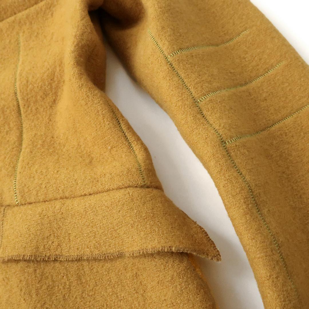 イタリア製 STUDIO YPSILON ウールメルトンジャケット