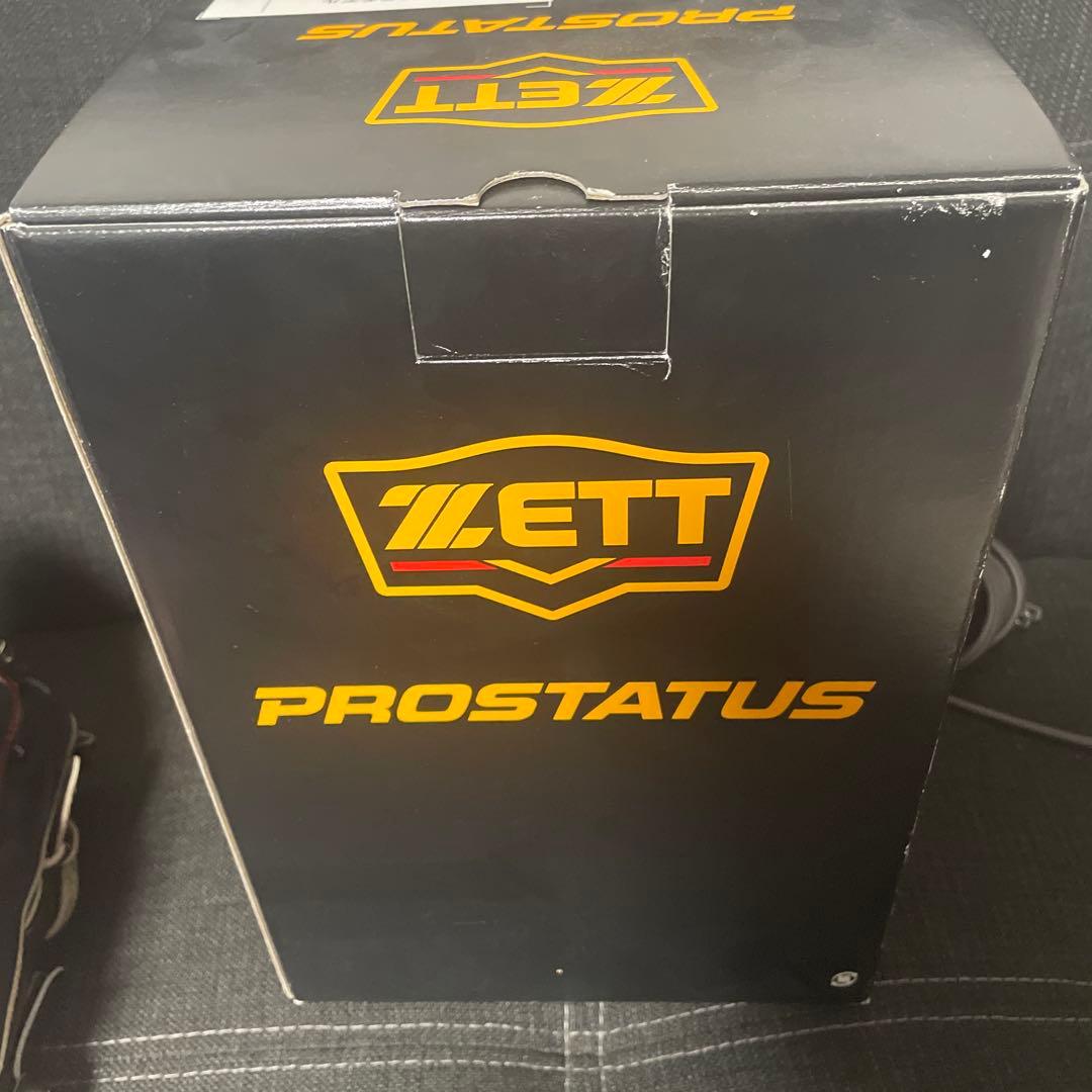 ETT PROSTATUS 硬式グローブ 黒/赤