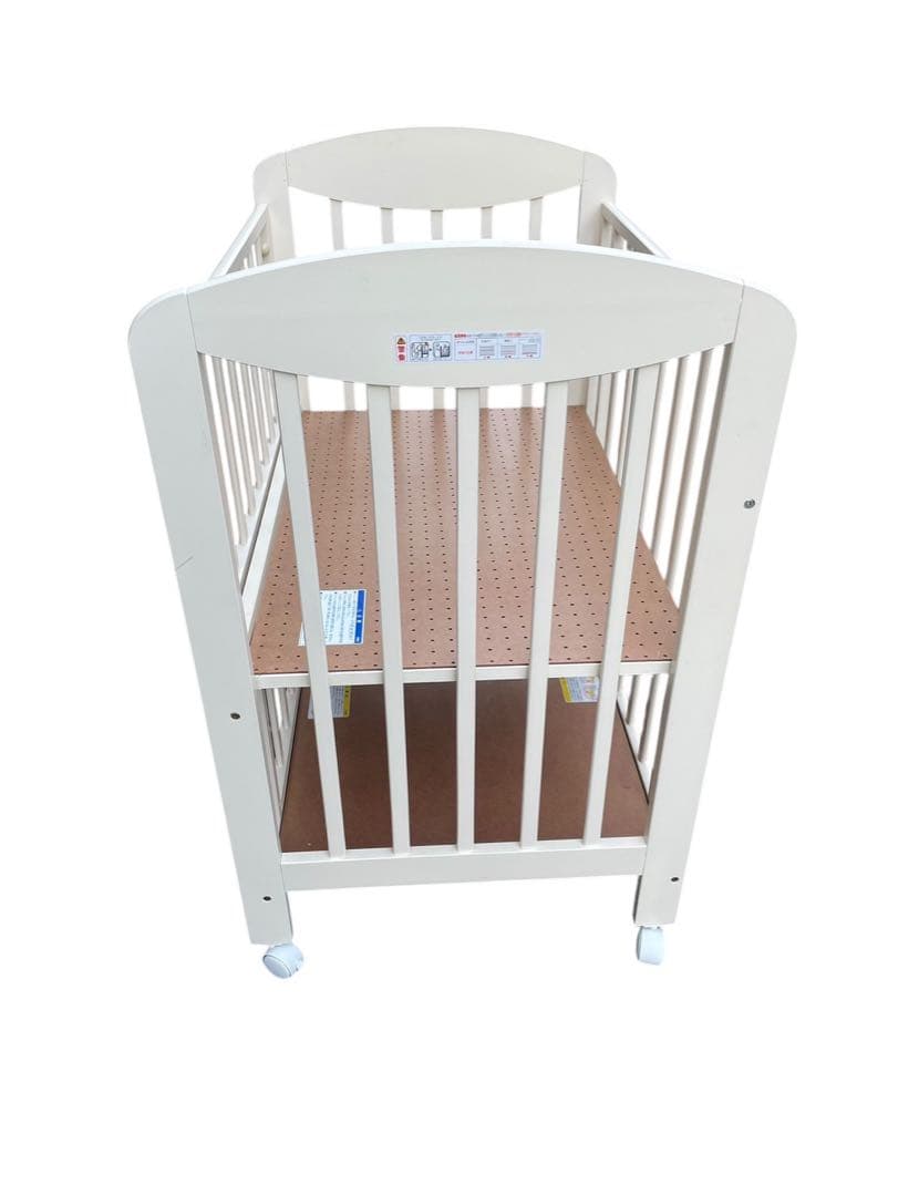 カトージ ベビーベッド ミニ立ちベッド プチバニラ 02356