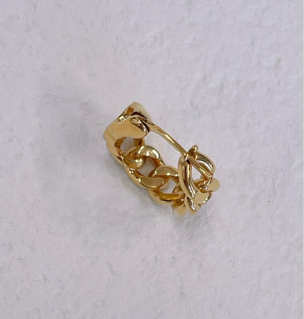 セリーヌ【CELINE】トリオンフ フープピアス 片耳だけ ゴールド★017