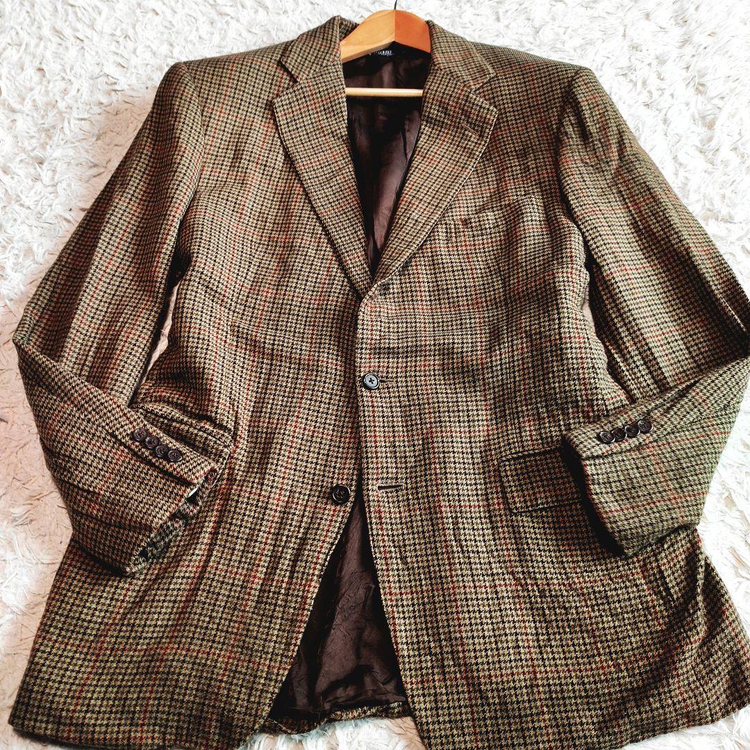 専用【USA製】ポロラルフローレン テーラードジャケット ウール チェック XL