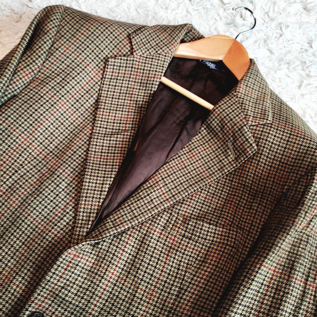 専用【USA製】ポロラルフローレン テーラードジャケット ウール チェック XL